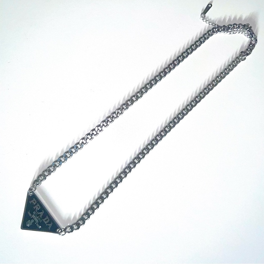 COPY - Prada Repurposed/Reworked Necklace - Picture 3 of 9
